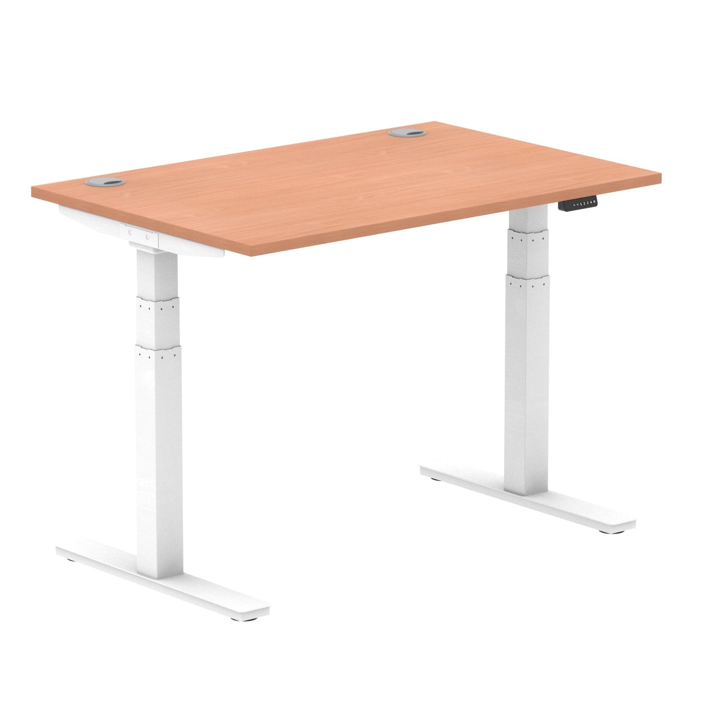 Air Height Adjustable Desk With Cable Ports