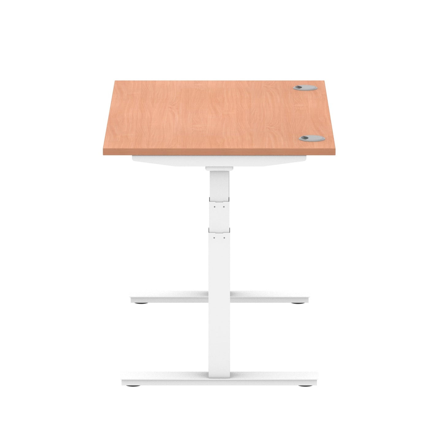 Air Height Adjustable Desk With Cable Ports