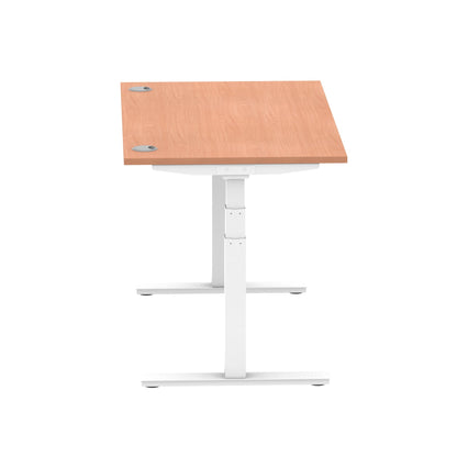 Air Height Adjustable Desk With Cable Ports