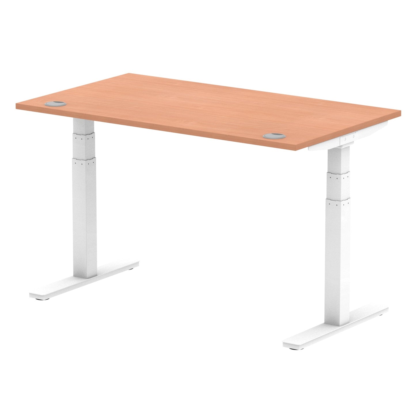 Air Height Adjustable Desk With Cable Ports