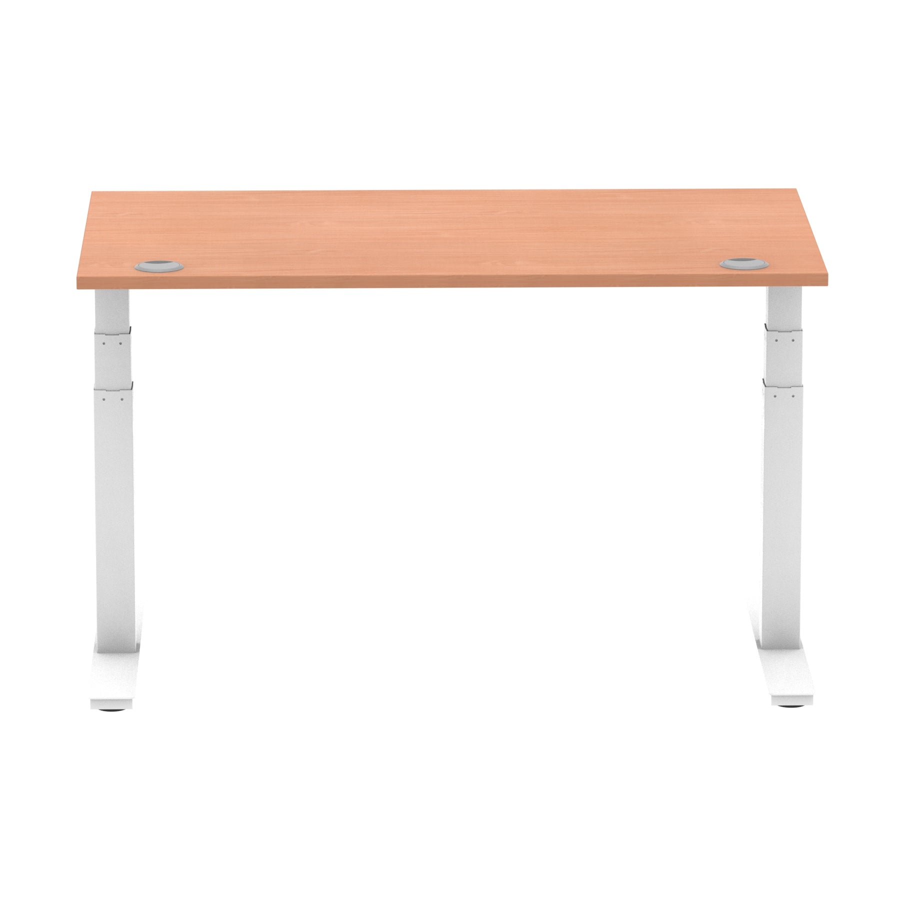 Air Height Adjustable Desk With Cable Ports