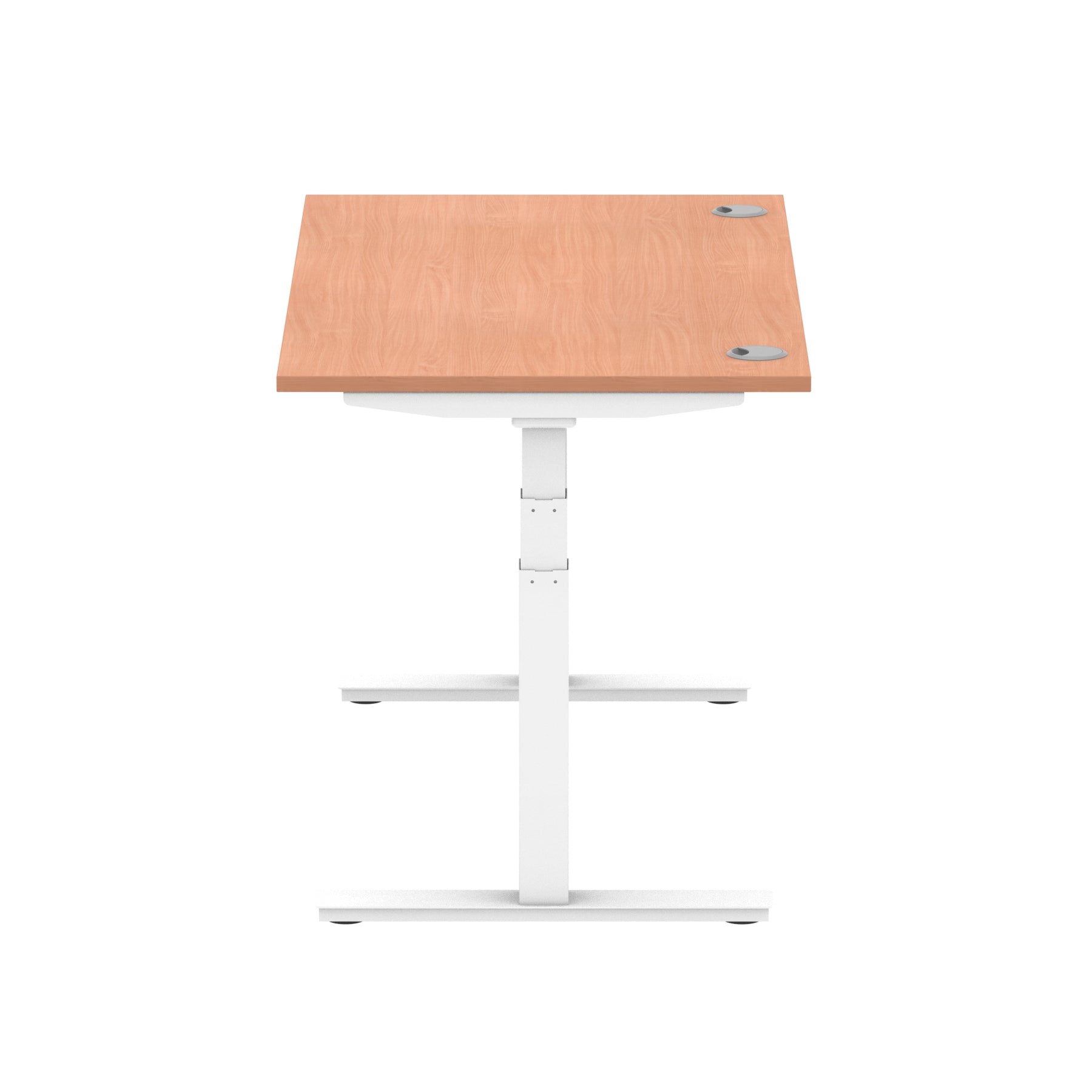 Air Height Adjustable Desk With Cable Ports