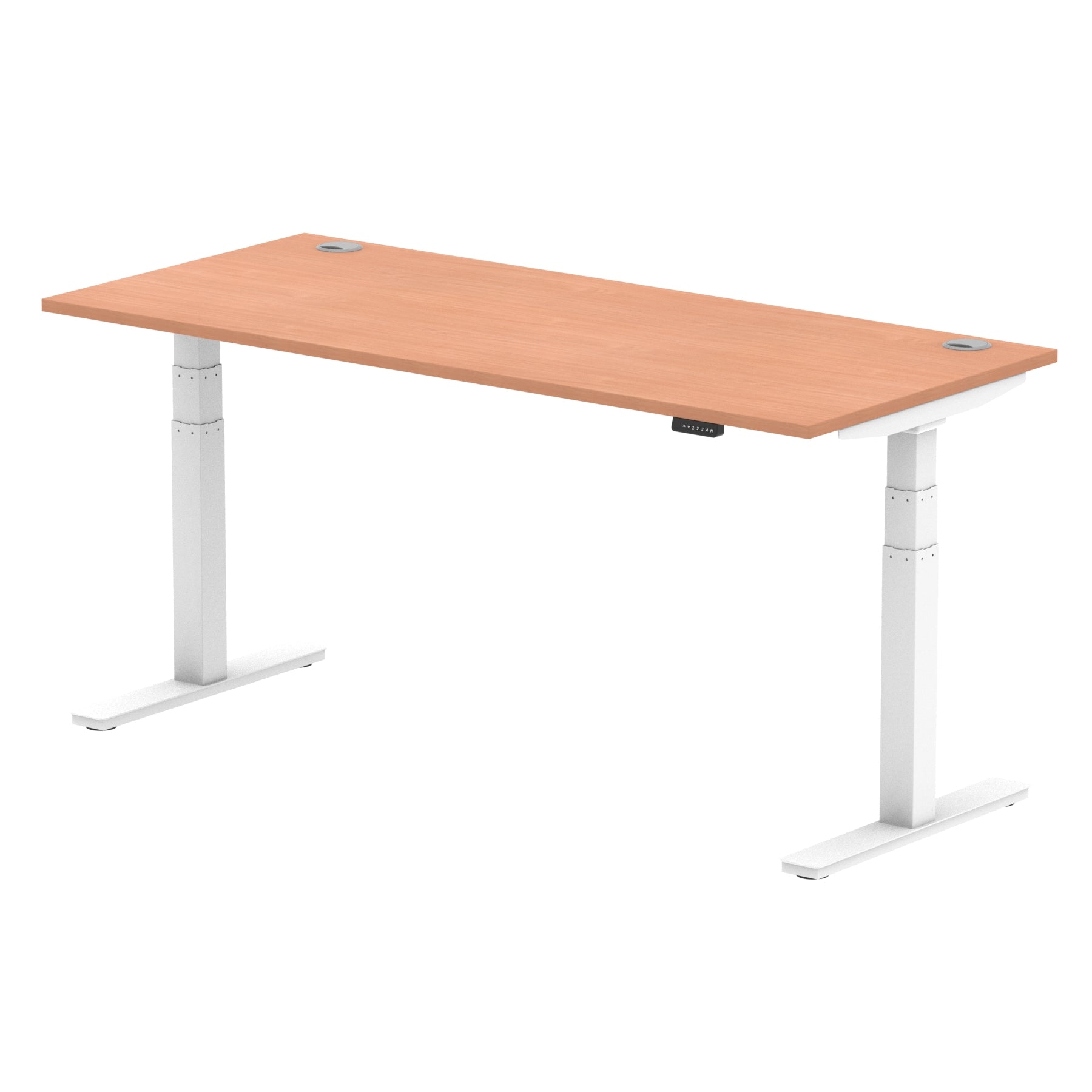 Air Height Adjustable Desk With Cable Ports