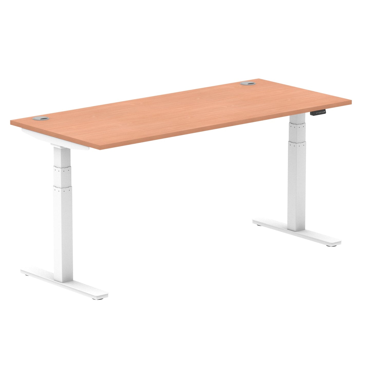 Air Height Adjustable Desk With Cable Ports