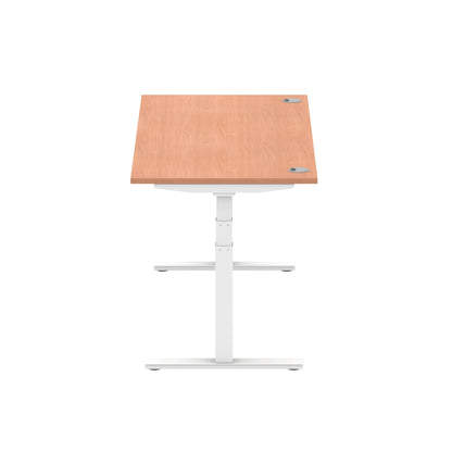 Air Height Adjustable Desk With Cable Ports