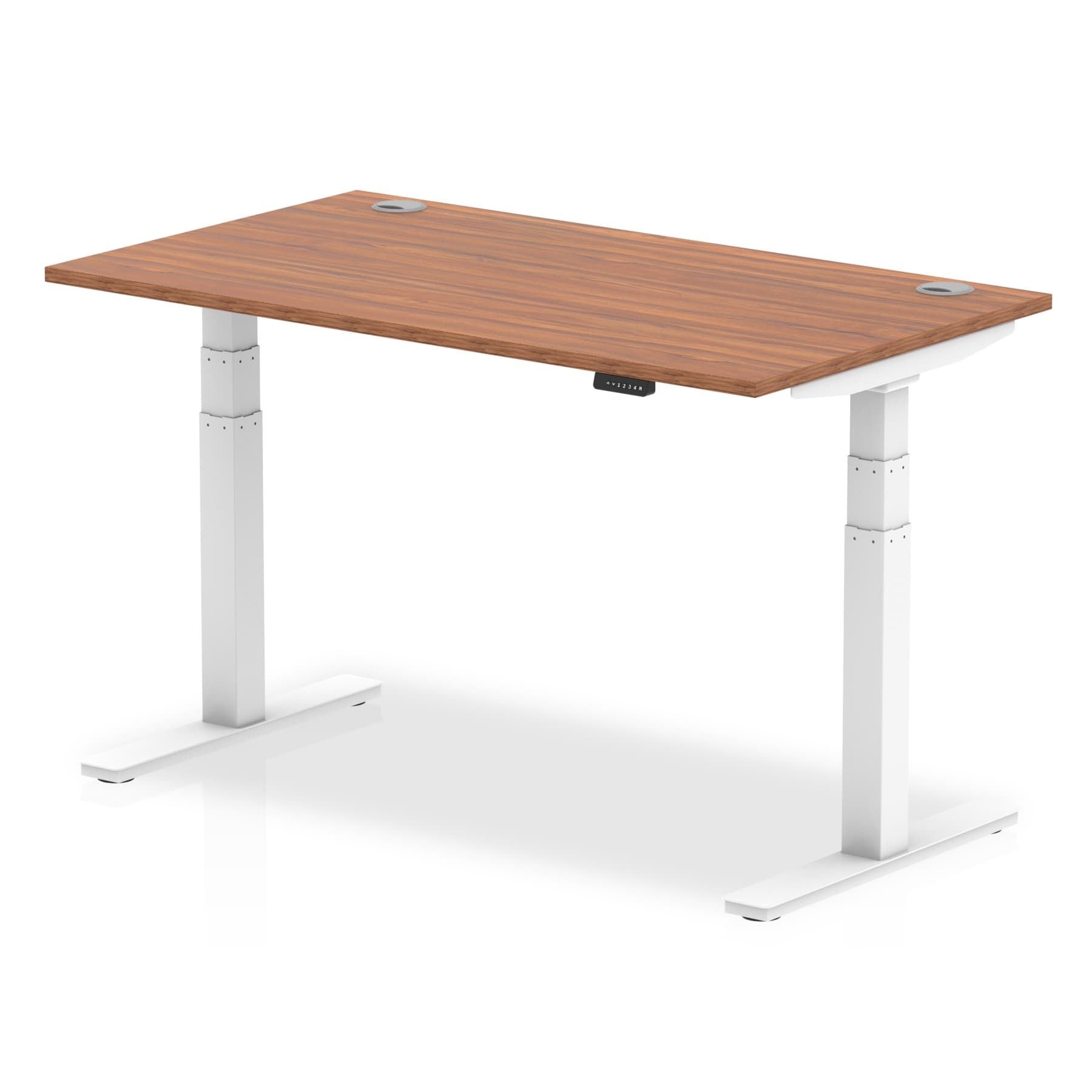 Air Height Adjustable Desk With Cable Ports