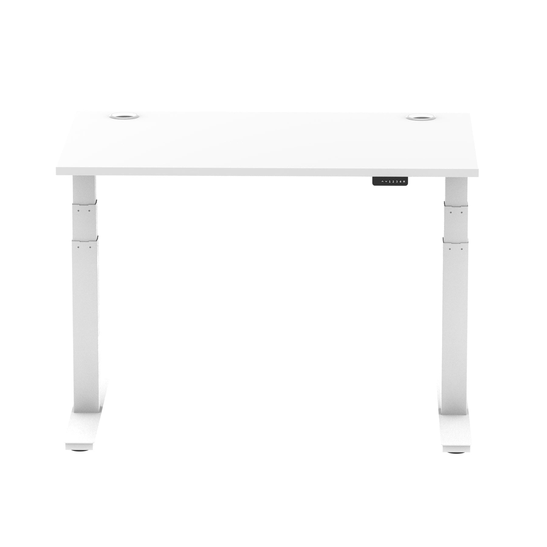 Air Height Adjustable Desk With Cable Ports