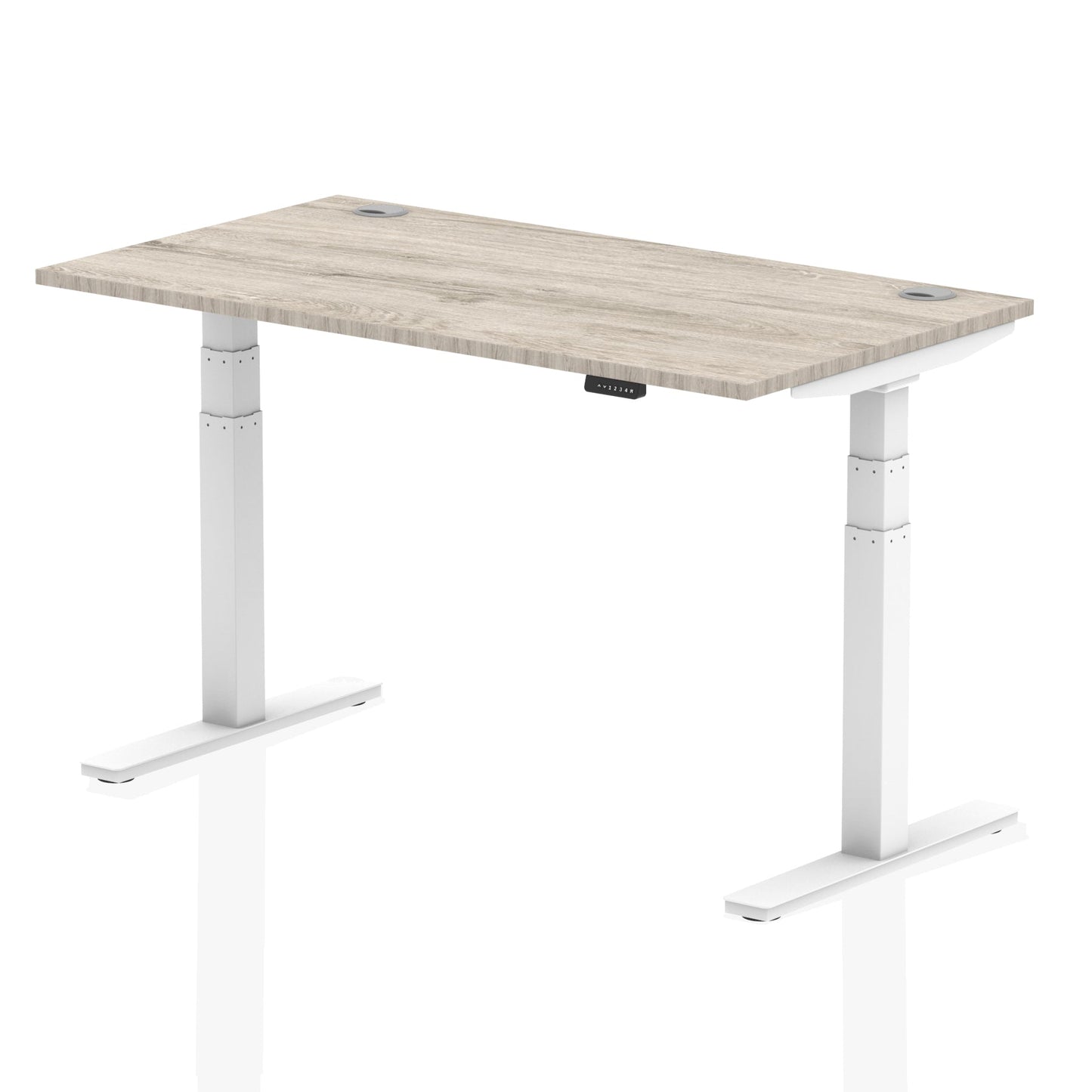 Air Height Adjustable Desk With Cable Ports