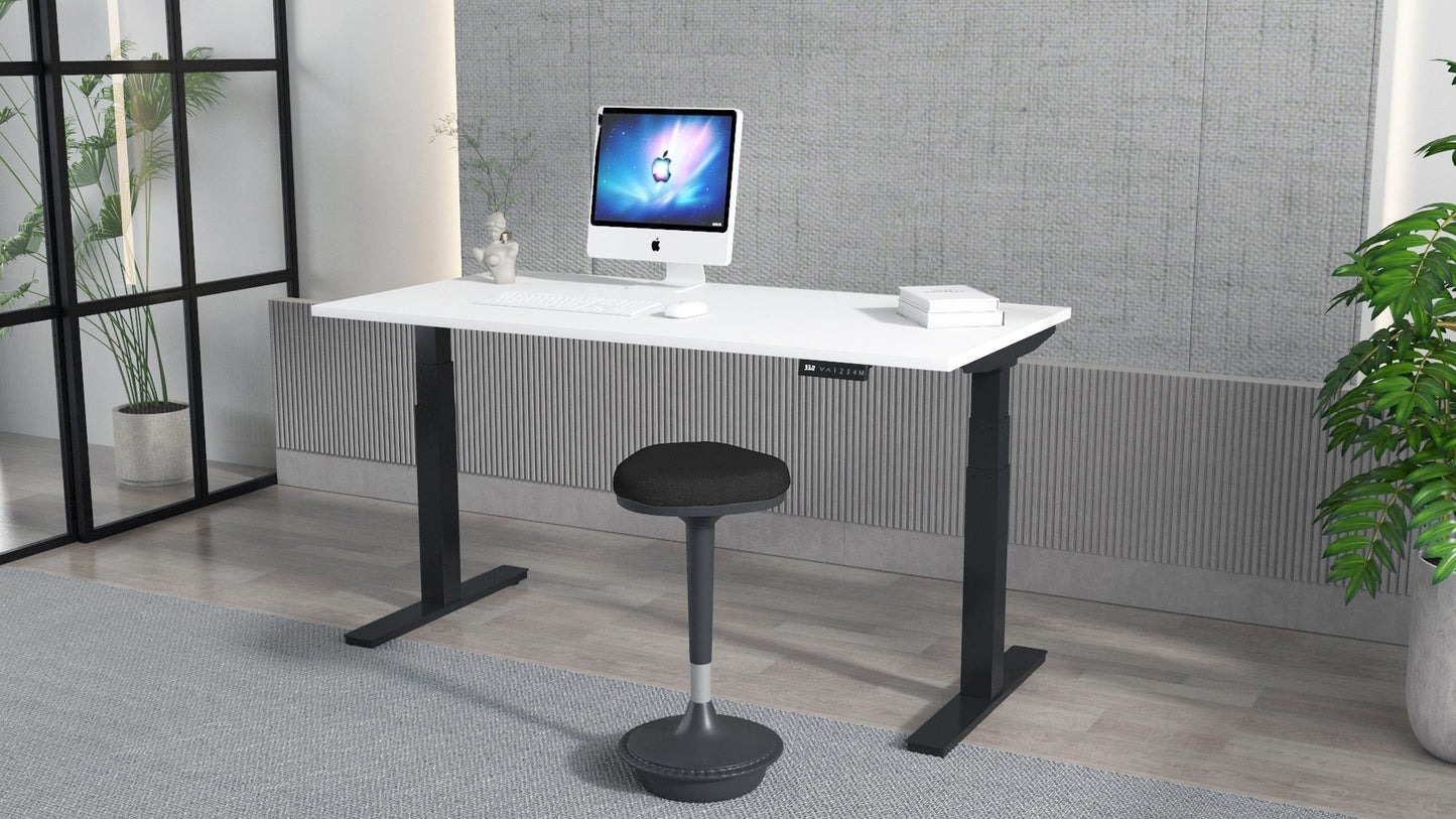 Air Height Adjustable Desk without Cable Ports