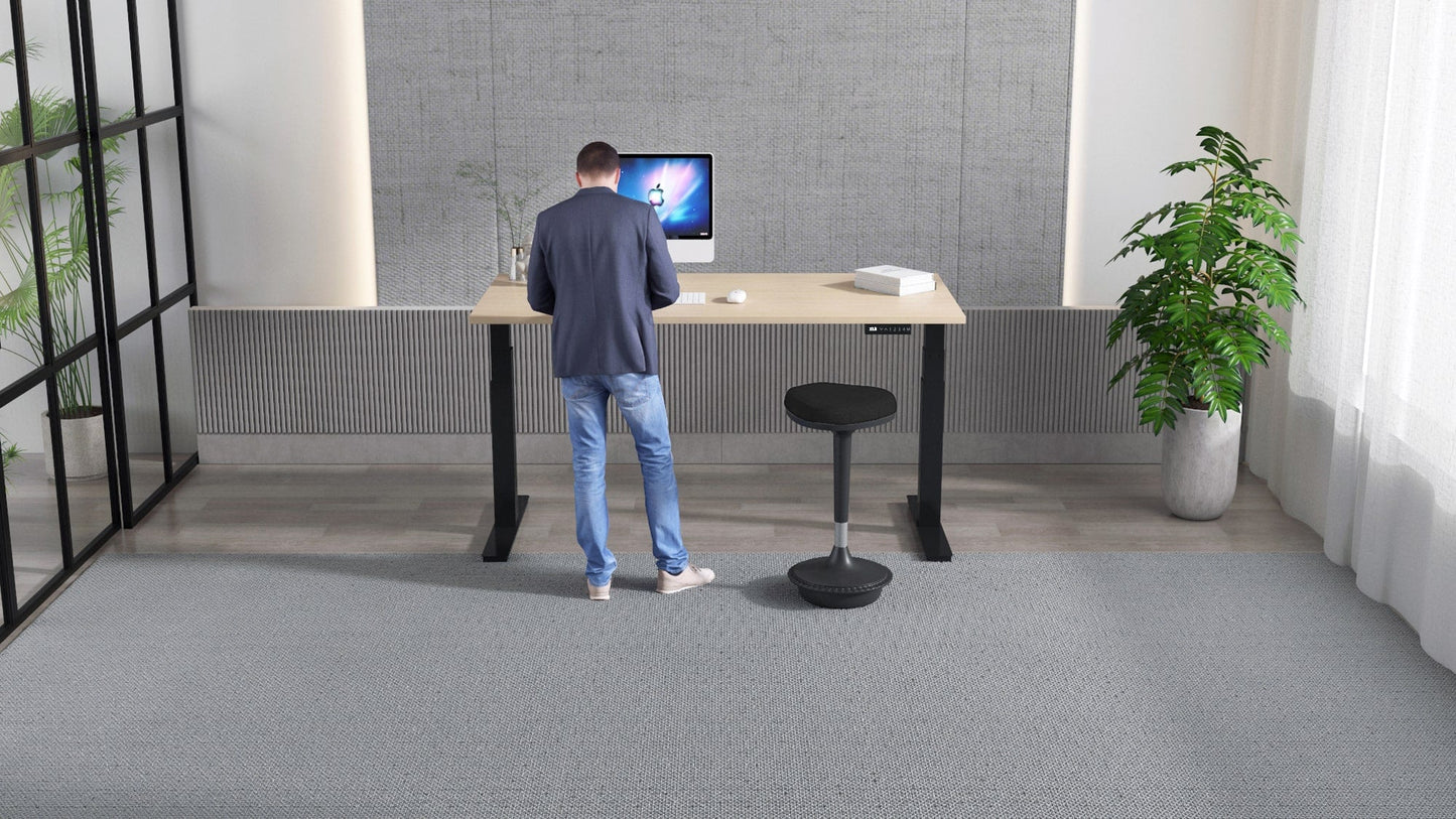 Air Height Adjustable Desk without Cable Ports