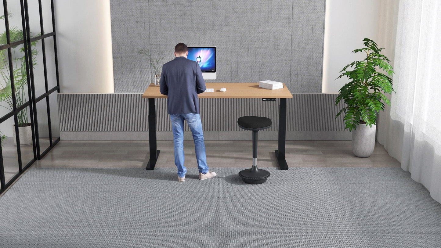 Air Height Adjustable Desk without Cable Ports