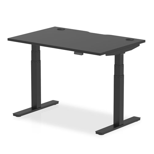 Air Height Adjustable Black Series Desk with Cable Ports