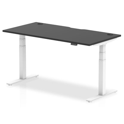 Air Height Adjustable Black Series Desk with Cable Ports