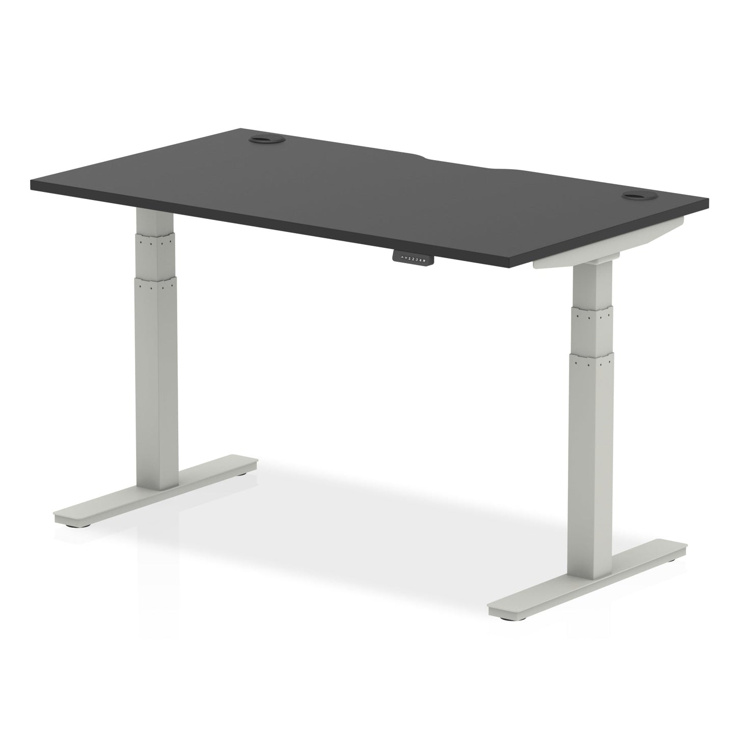 Air Height Adjustable Black Series Desk with Cable Ports