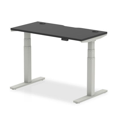 Air Height Adjustable Black Series Slimline Desk with Cable Ports