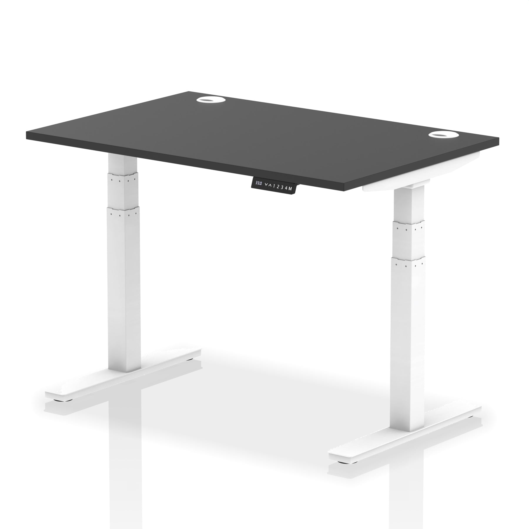 Air Height Adjustable Desk With Cable Ports