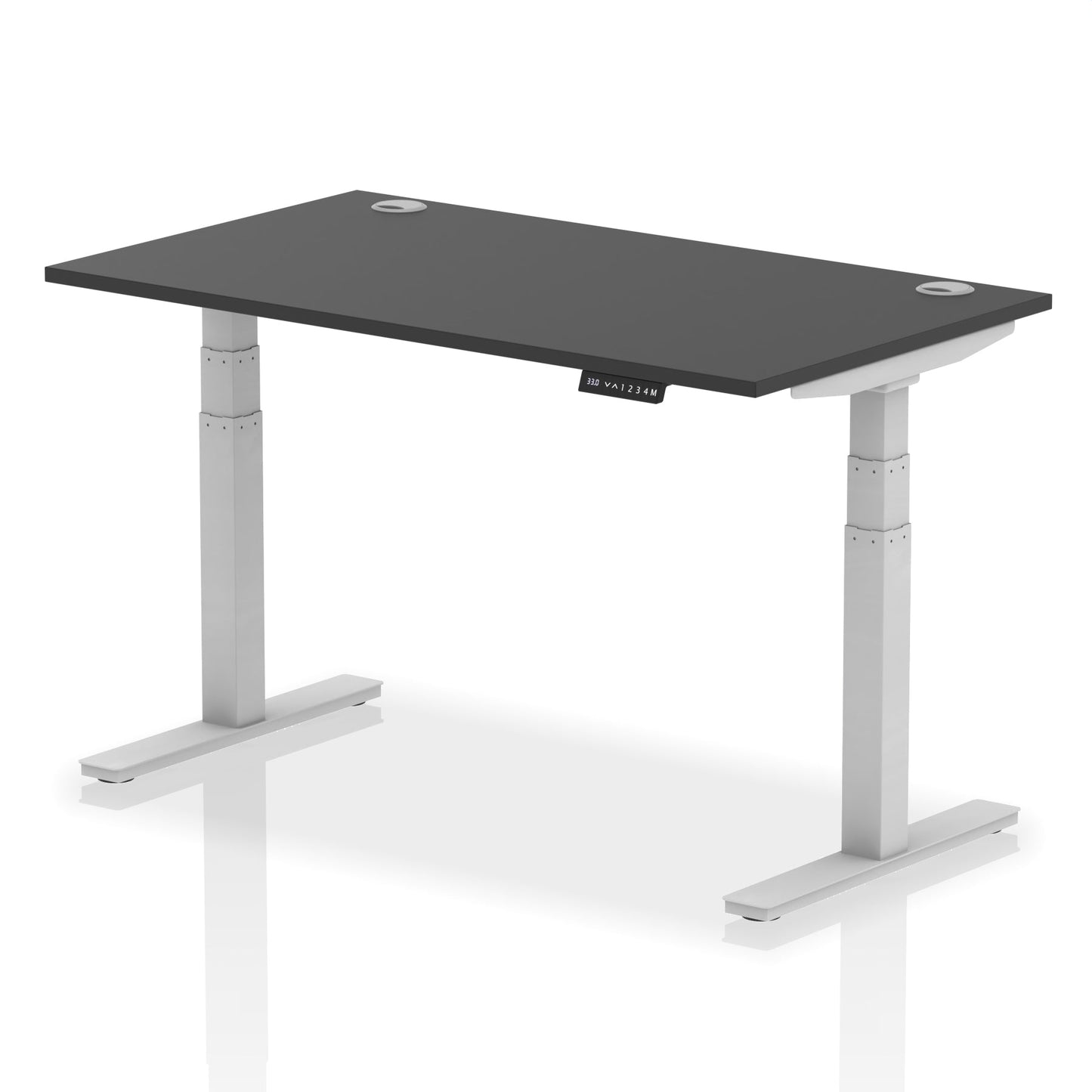 Air Height Adjustable Desk With Cable Ports