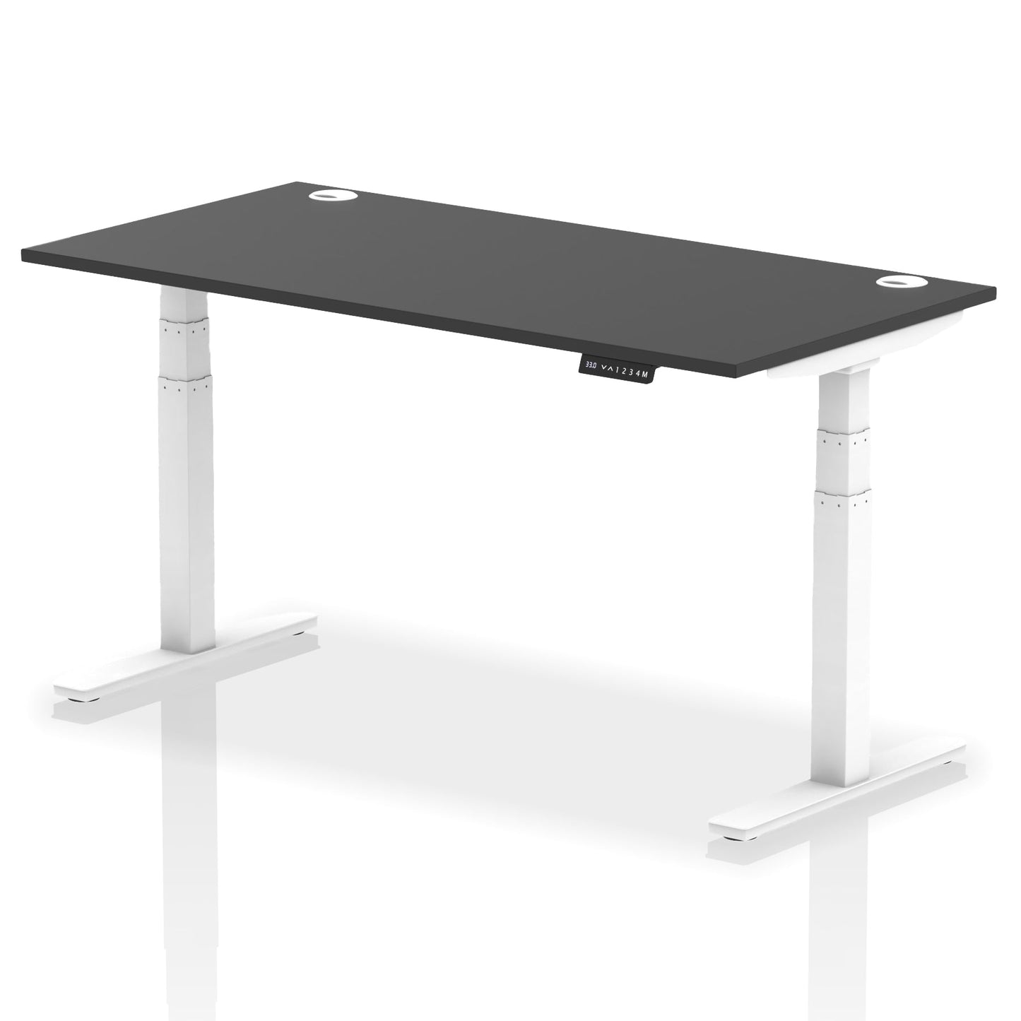 Air Height Adjustable Desk With Cable Ports