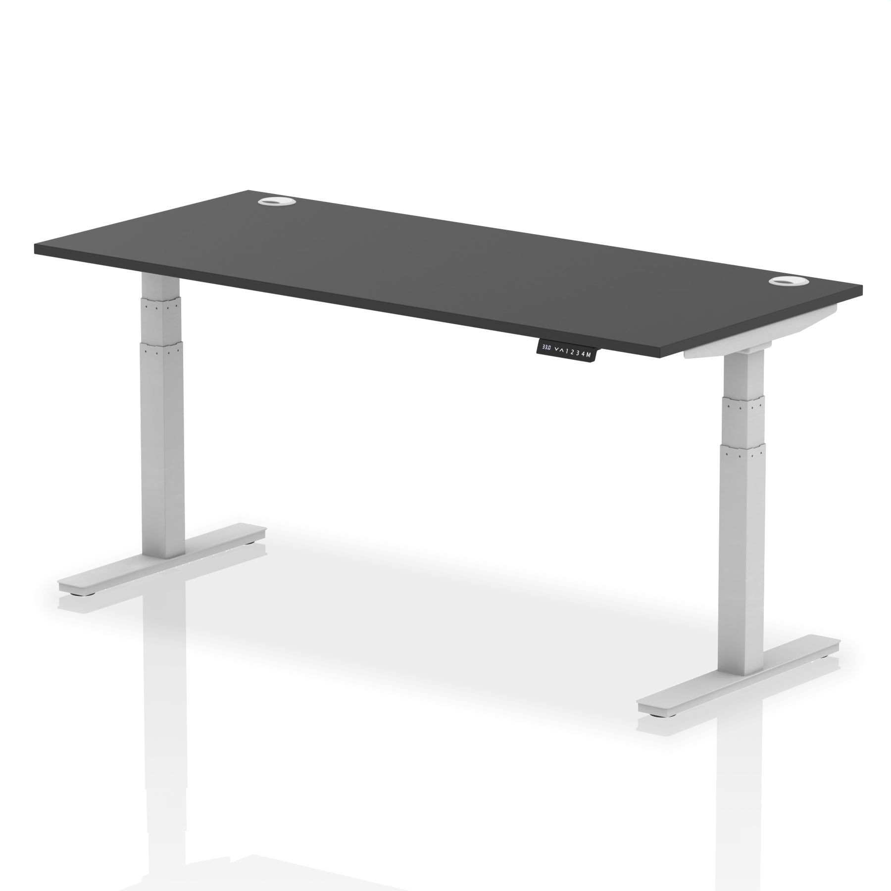 Air Height Adjustable Desk With Cable Ports