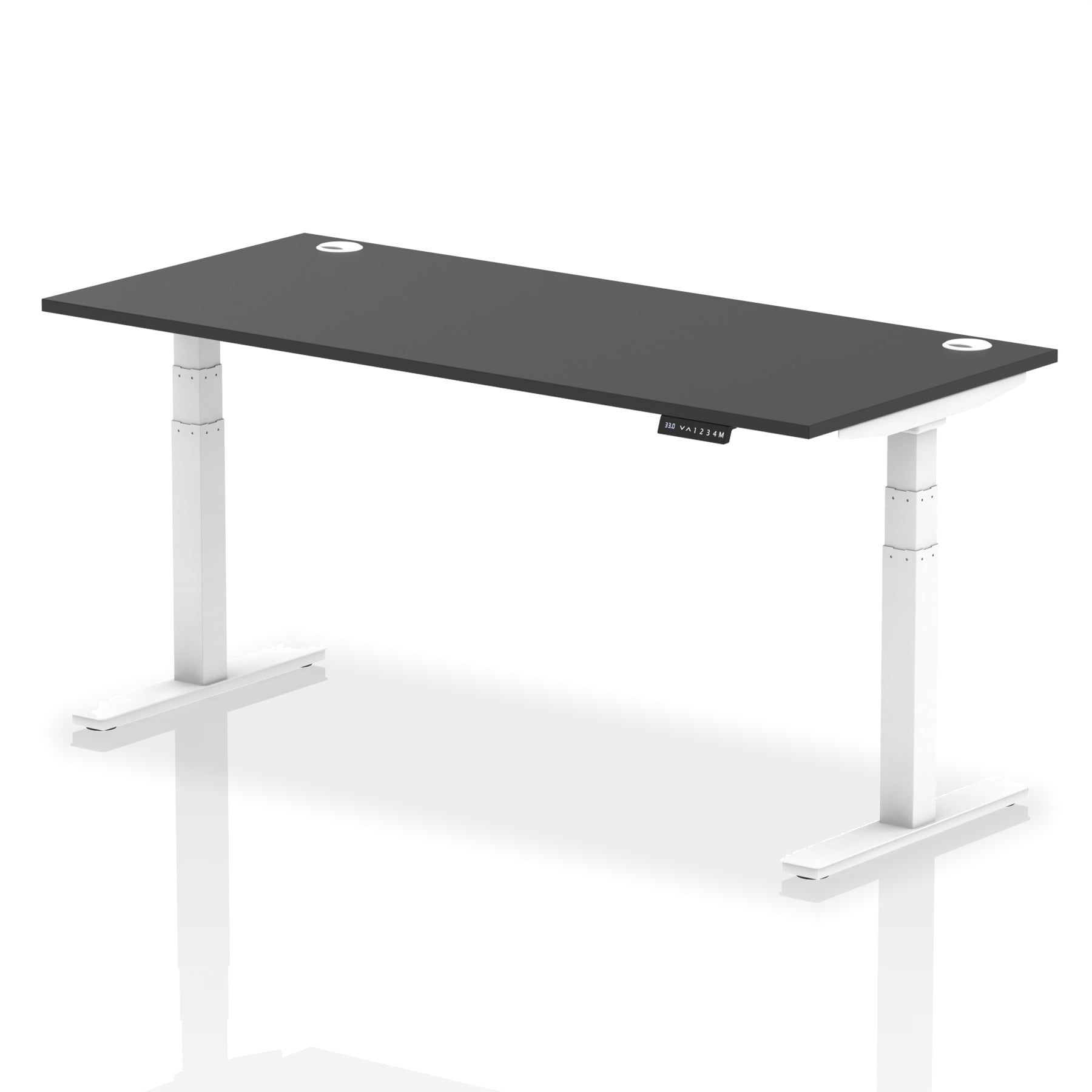 Air Height Adjustable Desk With Cable Ports