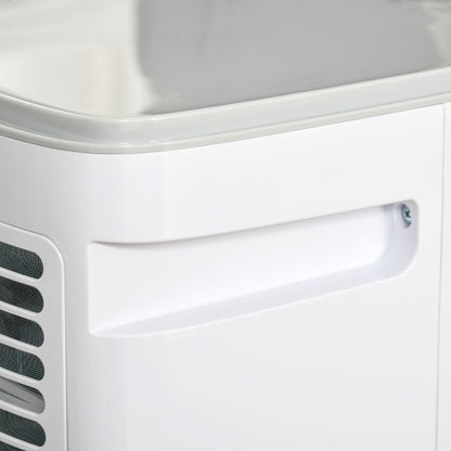 HOMCOM 10000 BTU Air Conditioning Unit, 3-in-1 Portable Air Conditioner, Dehumidifier, Cooling Fan with Remote Control, LED Display, 2 Speeds, 24H Timer, Window Venting Kit, 22m\'c2\'b2