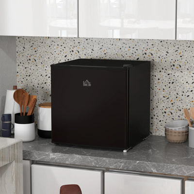 HOMCOM 35L Mini Freezer, -24℃ to -14℃ Temperature - Black 