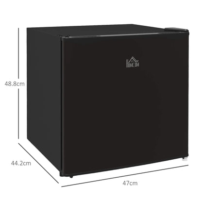 HOMCOM 35L Mini Freezer, -24℃ to -14℃ Temperature - Black 