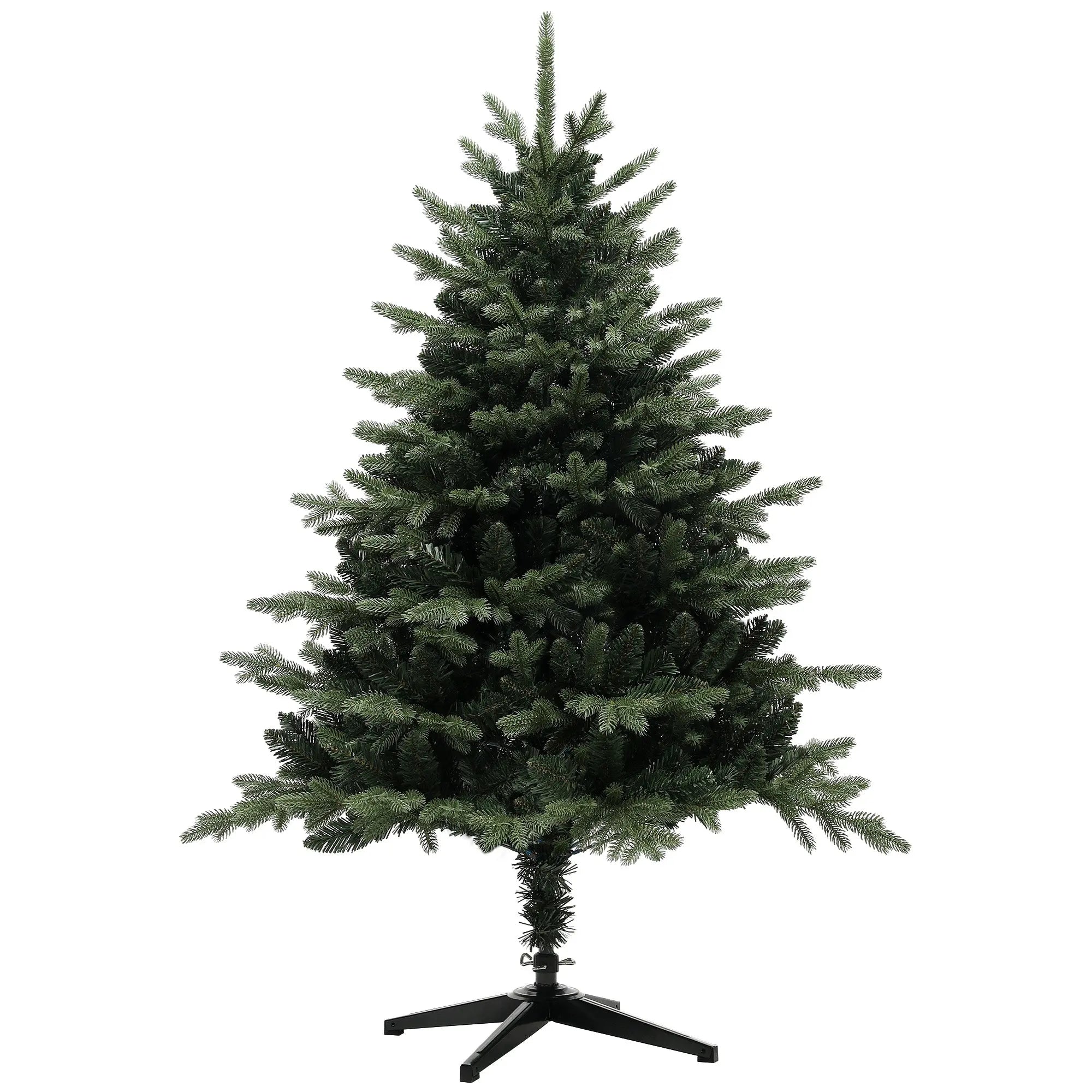 HOMCOM 5ft Artificial Spruce Christmas Tree - Green 