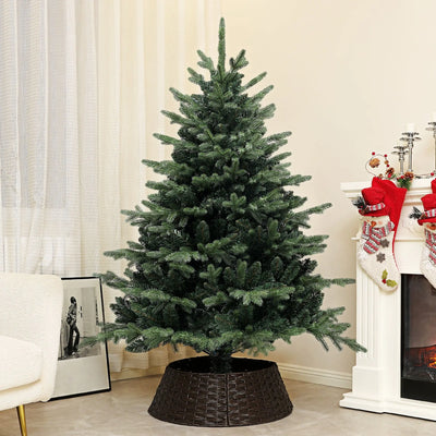 HOMCOM 5ft Artificial Spruce Christmas Tree - Green 