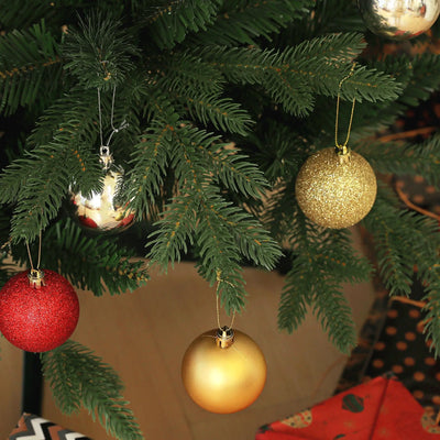 HOMCOM 5ft Artificial Spruce Christmas Tree - Green 