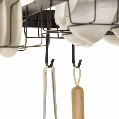 HOMCOM 65cm Modular Over-Sink Drying Rack 