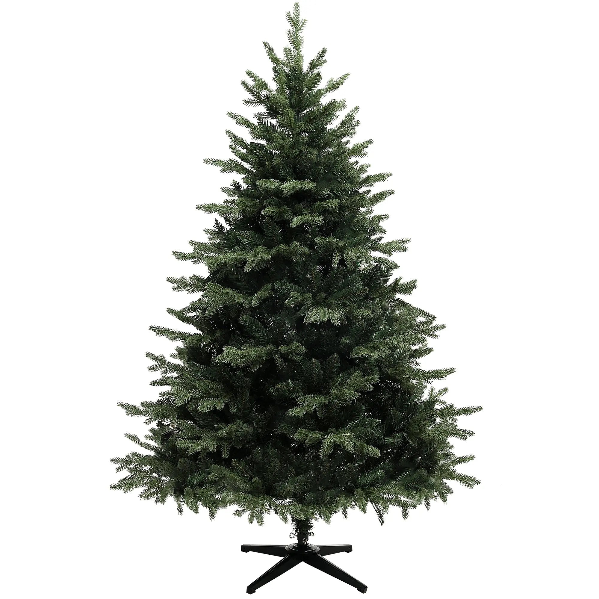 HOMCOM 6ft Artificial Spruce Christmas Tree - Green 