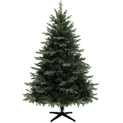 HOMCOM 6ft Artificial Spruce Christmas Tree - Green 