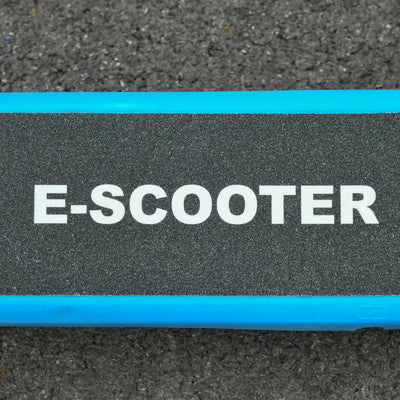 HOMCOM Electric Scooter, 120W Motor E-Scooter, Adjustable Height, Rear Brake for Ages 6+ Years - Blue 