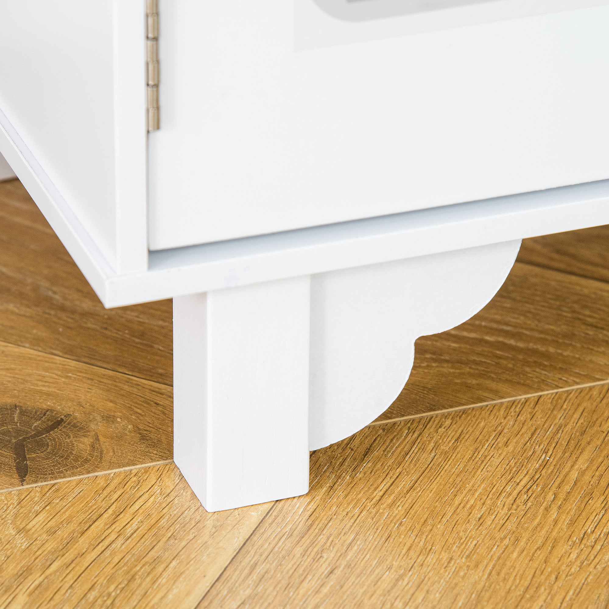 HOMCOM Kids Wooden Play Kitchen Toy Cooking Set Pretend Role Playset, with, Cooking Bench, Stainless Steel Pot for 3-6 Years 