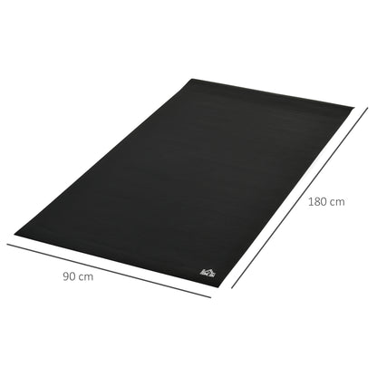 HOMCOM Multi-purpose Exercise Equipment Protection Mat Non-slip Floor Protector Gym Fitness Workout Training Mat 180 x 90cm 