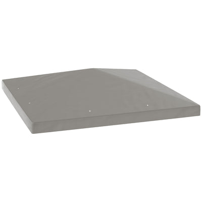 Outsunny 3 x 3(m) Gazebo Frame Replacement - Grey 