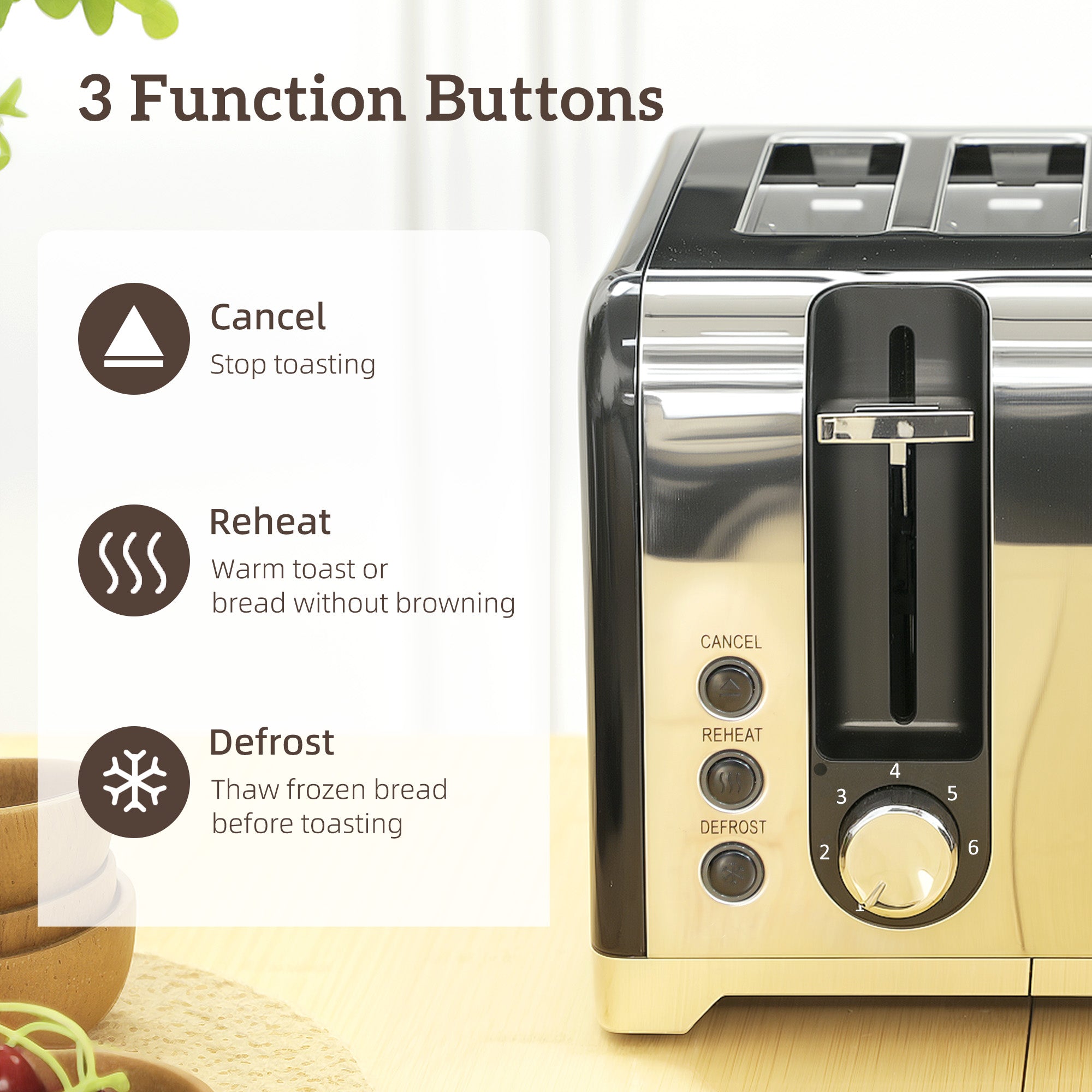 HOMCOM Kettle and Toaster Set, 1.7L 3000W Rapid Boil Jug Kettle with Otter Thermostat, Limescale Filter, 4 Slice Toaster with 7 Browning Controls, Crumb Tray, LED Strip, Black 