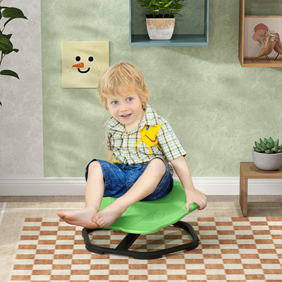 AIYAPLAY Elephant-Shaped Spinning Chair for Autism, 3-6 Years, Green 