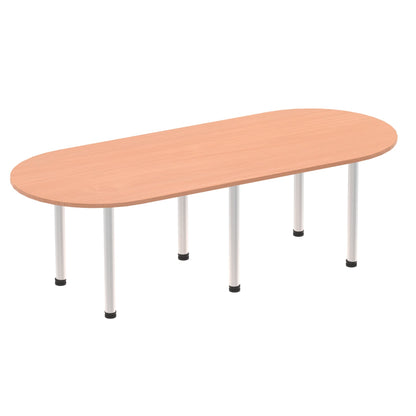 Impulse Boardroom Table With Post Leg