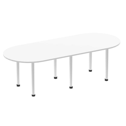 Impulse Boardroom Table With Post Leg