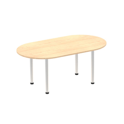 Impulse Boardroom Table With Post Leg