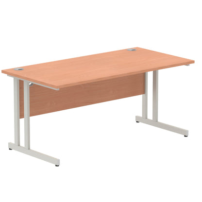 Impulse 1600mm Straight Desk Cantilever Leg