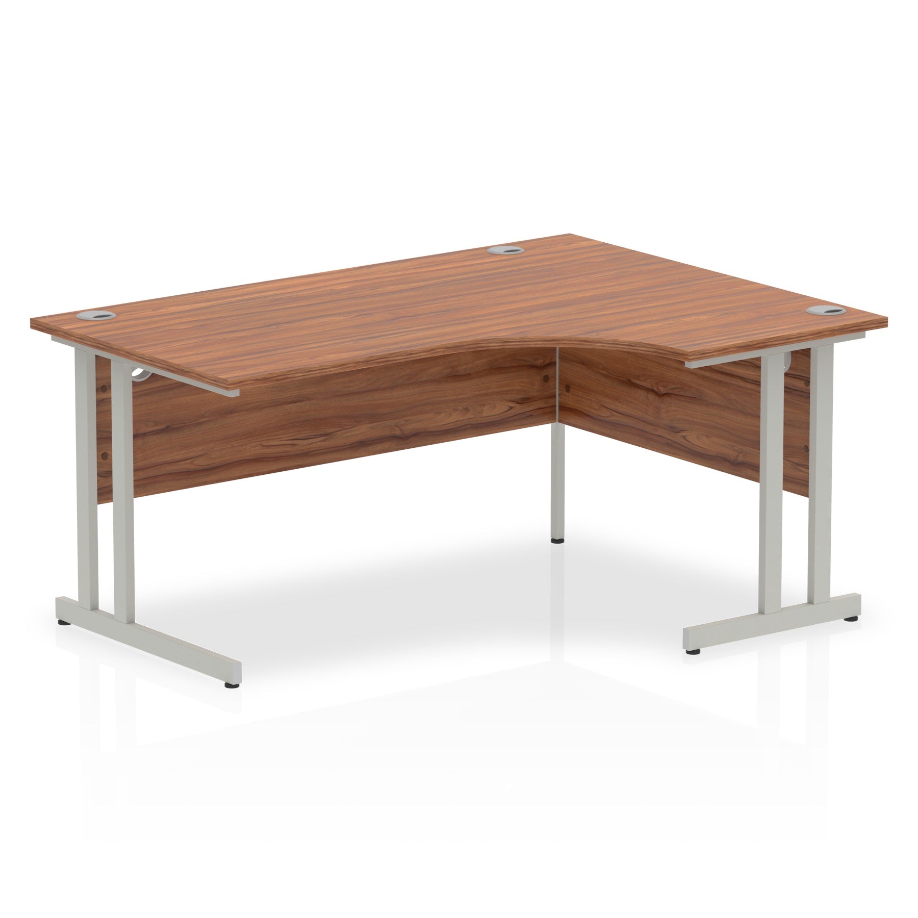 Impulse 1600mm Right Crescent Desk Cantilever Leg