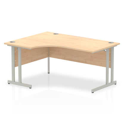 Impulse 1600mm Left Crescent Desk Cantilever Leg