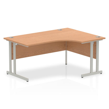 Impulse 1600mm Right Crescent Desk Cantilever Leg