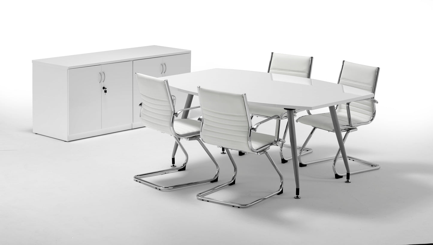 High Gloss Writable Boardroom Table