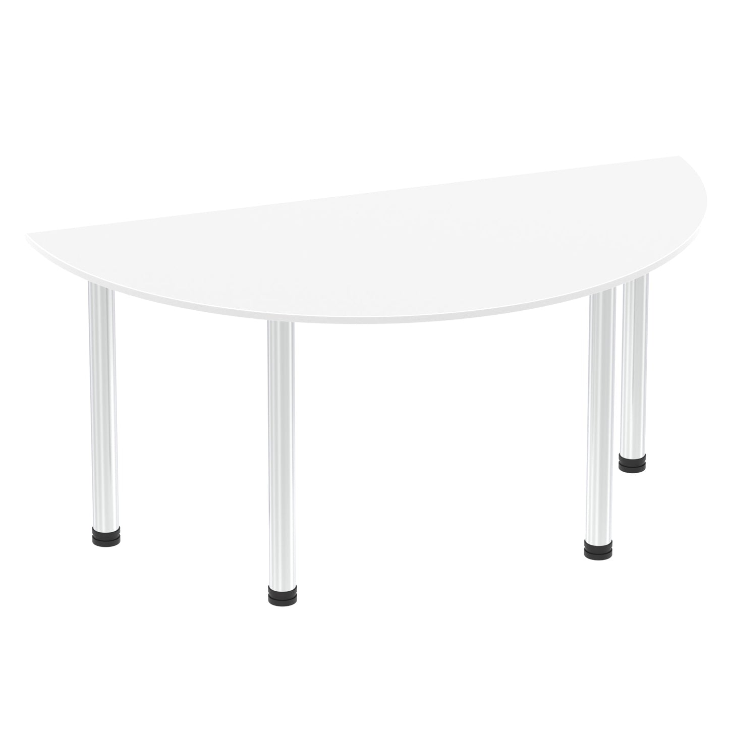 Impulse Semi-Circle Table With Post Leg