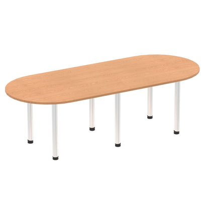 Impulse Boardroom Table With Post Leg