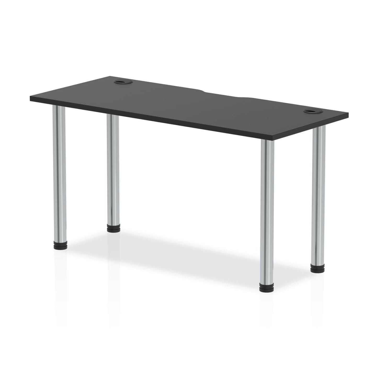 Impulse Black Series Slimline Straight Table